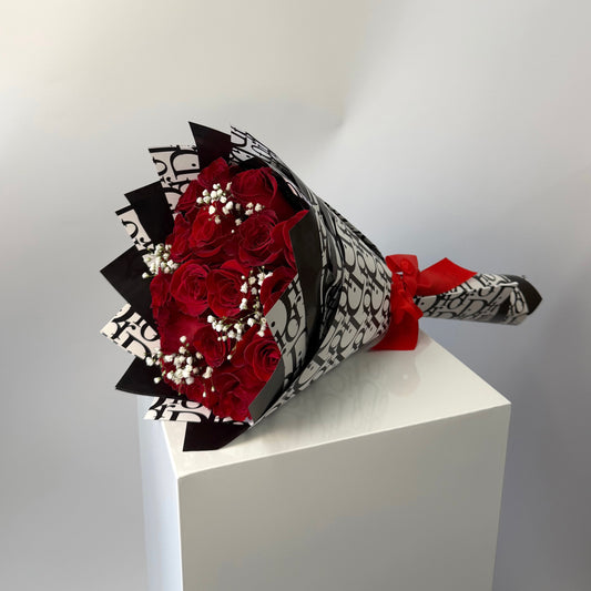 20 RED ROSES BOUQUET