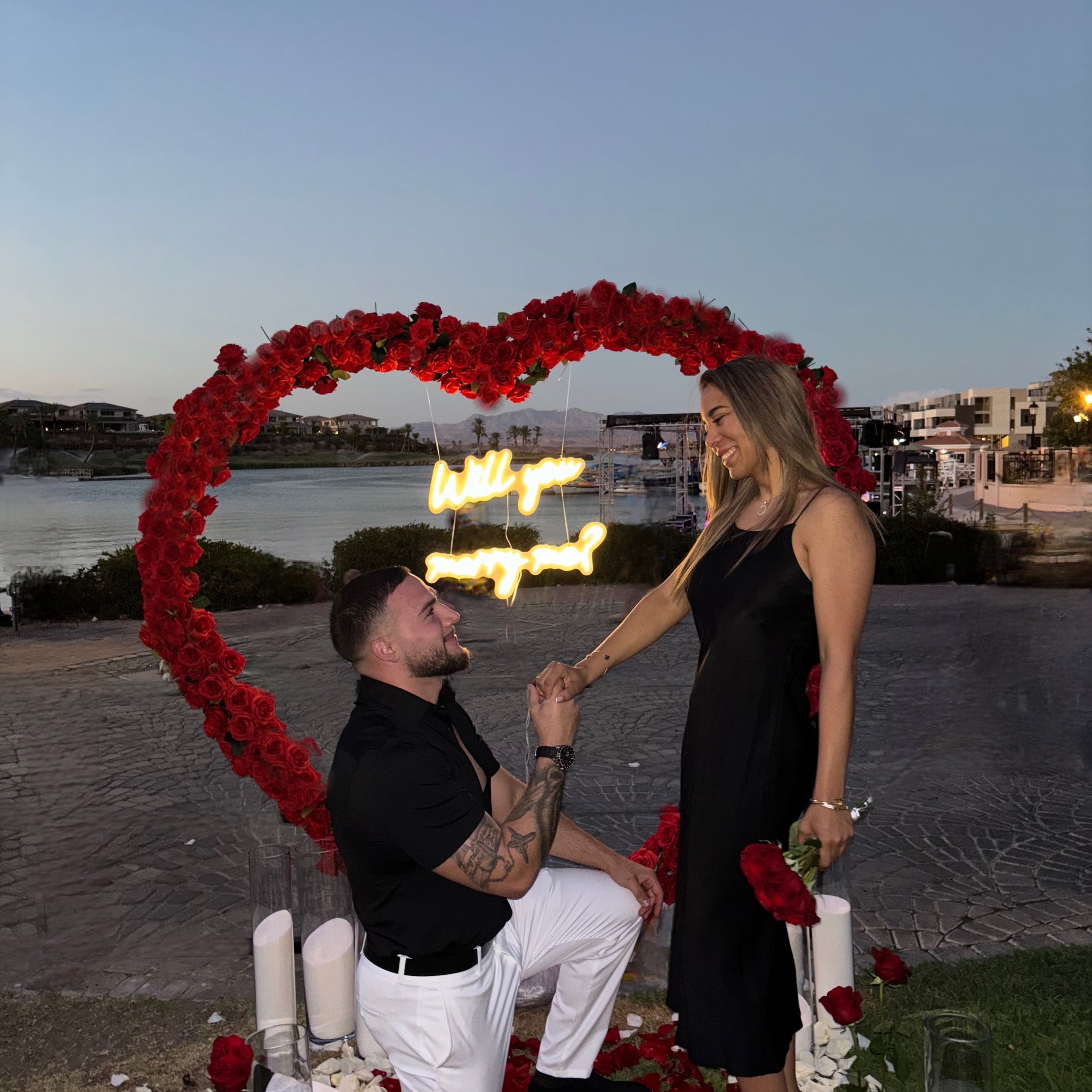 Wedding Proposal Decoration