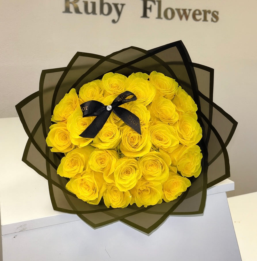 Yellow Roses Bouquet