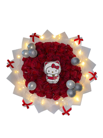Santa Kitty Bouquet
