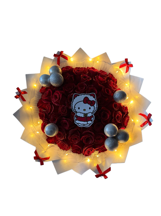 Santa Kitty Bouquet