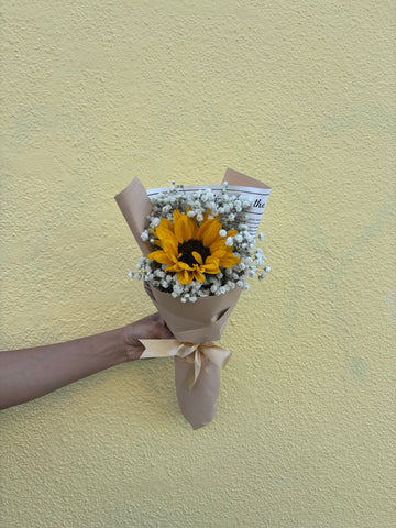 Mini bouquet girasol